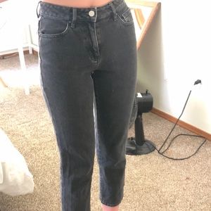 Black pac sun mom jeans